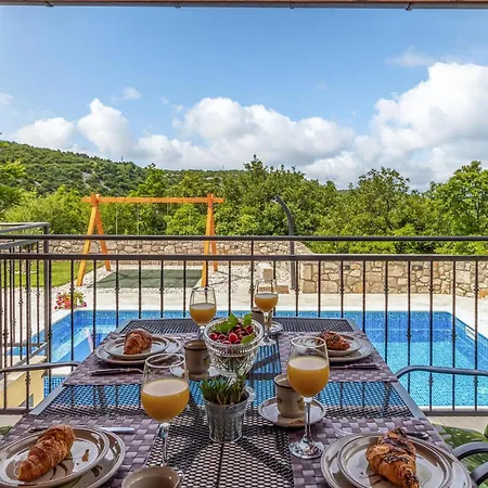 Lovely In With Outdoor Swimming Pool Holiday home Barci